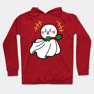 Cute Laughing Christmas Ghost Hoodie